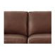 Halwyn Pecan Leather 65" Loveseat