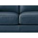 Halwyn Navy Leather 65" Loveseat