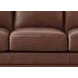 Halwyn Pecan Leather 89" Sofa
