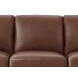 Halwyn Pecan Leather 89" Sofa