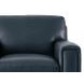 Halwyn Navy Leather 89" Sofa