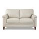 Wendover Vanilla Leather 62" Loveseat