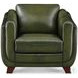 Godfrey Emerald Leather Living Room Set