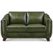 Godfrey Emerald Leather Living Room Set