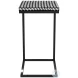 Nava Black And White Bone Accent Table