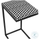 Nava Black And White Bone Accent Table