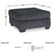 Altari Slate Oversized Accent Ottoman