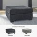 Altari Slate Oversized Accent Ottoman
