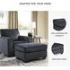 Altari Slate Ottoman