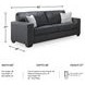 Altari Slate Sofa