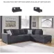 Altari Slate 2 Piece Sectional with RAF Chaise