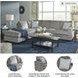 Altari Alloy 2 Piece Sleeper Sectional with LAF Chaise
