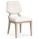 Sunset Cove White Upholstered Side Chair Set of 2