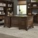 Hartshill Burnished Oak Executive Desk