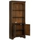 Hartshill Burnished Oak Bookcase With Cabinet