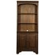 Hartshill Burnished Oak Bookcase With Cabinet