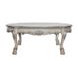 Dresden Vintage Bone White Oval Cocktail Table