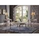 Dresden Vintage Bone White Oval Cocktail Table