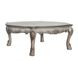 Dresden Vintage Bone White Oval Cocktail Table
