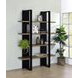 Danbrook Black And Aged Walnut Bookcase