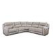 Dazzle Driftwood 6 Piece Modular Power Reclining Sectional with USB Charging