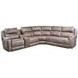 Dazzle Vintage 6 Piece Modular Power Reclining Sectional with USB Charging