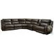 Dazzle Maximus Fossil Power Reclining Sectional with Power Headrest