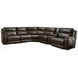 Dazzle Maximus Fossil Power Reclining 6 Piece Sectional with Power Headrest