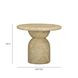 Cynthia Light Emperador Outdoor Round Side Table