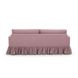 Gertrude Mauve Performance Fabric 90" Sofa