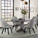 Foundry Brushed Pewter 60" Oval Dining Table