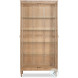 Maison '47 Blonde Cerused Brass Front Curio