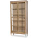 Maison '47 Blonde Cerused Brass Front Curio