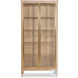 Maison '47 Blonde Cerused Brass Front Curio