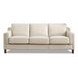 Isla Vanilla Leather 84" Sofa
