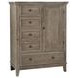 Leland Sandwash 5 Drawer Chifferobe