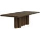 Willow Brown 102" Rectangular Dining Table