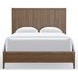 Nordhaven Nordic Walnut Queen Panel Bed