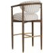 Freya Gifford Script Upholstered Barstool