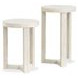 Brookhaven Balboa Mist Round Nesting Accent Table