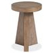 Lansbury Antique Wheat Round Accent End Table