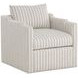 Orlena Gifford Script Upholstered Swivel Lounge Chair