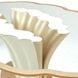 London Place Creamy Pearl 90" Oval Entry Table