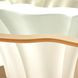 London Place Creamy Pearl 90" Oval Entry Table