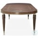 Villa Cherie Hazelnut 4 Leg Oval Dining Table