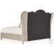 Villa Cherie Hazelnut Channel Tufted Upholstered Platform Bedroom Set