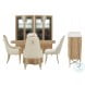 Villa Cherie Caramel Round Dining Table