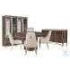 Villa Cherie Hazelnut Display Cabinet