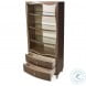 Villa Cherie Hazelnut Bookcase