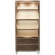 Villa Cherie Hazelnut Bookcase